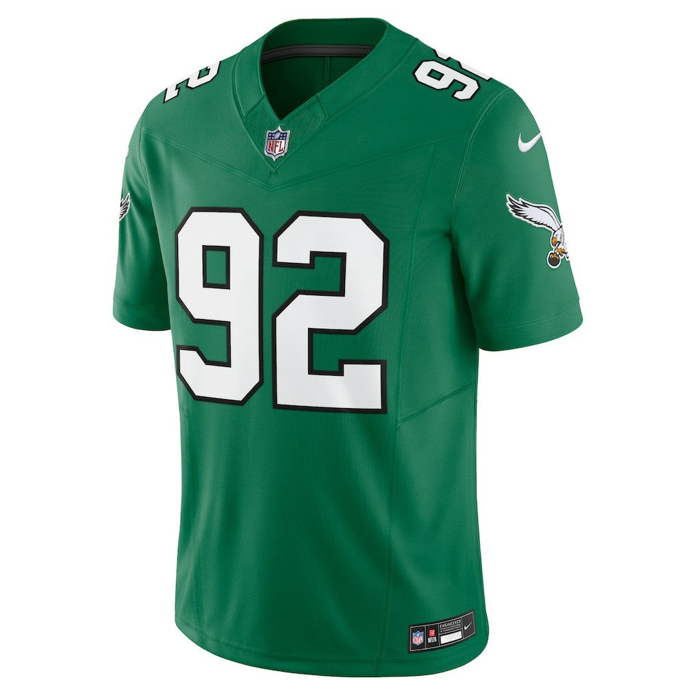 Reggie White Philadelphia Eagles Alternate Vapor F.U.S.E. Limited Jersey - Kelly Green | Nike on sale