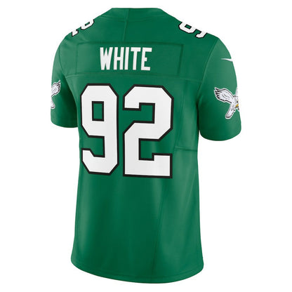 Reggie White Philadelphia Eagles Alternate Vapor F.U.S.E. Limited Jersey - Kelly Green | Nike on sale