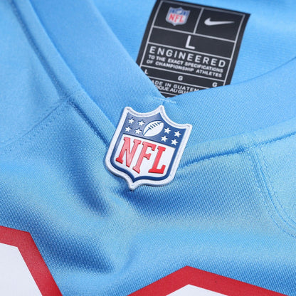 Warren Moon Tennessee Titans Retired Player Alternate Game Jersey - Light Blue | Nike sale