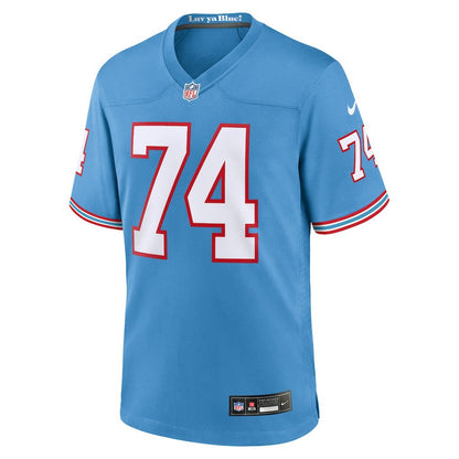 Bruce Matthews Tennessee Titans Retired Player Alternate Game Jersey - Light Blue | Nike outlet