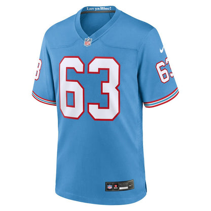 Mike Munchak Tennessee Titans Retired Player Alternate Game Jersey - Light Blue | Nike outlet