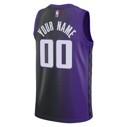 Sacramento Kings Jordan Brand Unisex Swingman Custom Jersey - Statement Edition - Purple discount