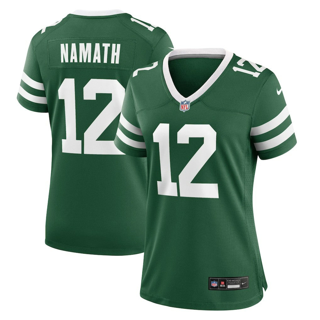 Joe Namath New York Jets Women's Retired Player Game Jersey - Legacy Green | Nike cheap
