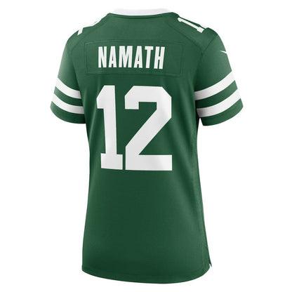 Joe Namath New York Jets Women's Retired Player Game Jersey - Legacy Green | Nike cheap