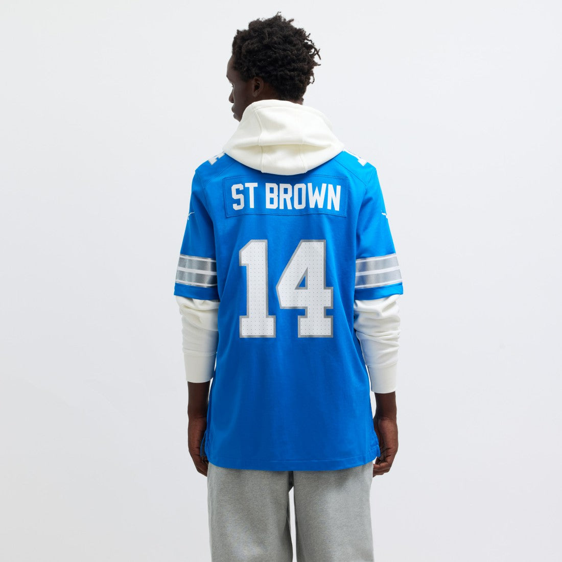 Amon-Ra St. Brown Detroit Lions Game Jersey - Blue | Nike on sale