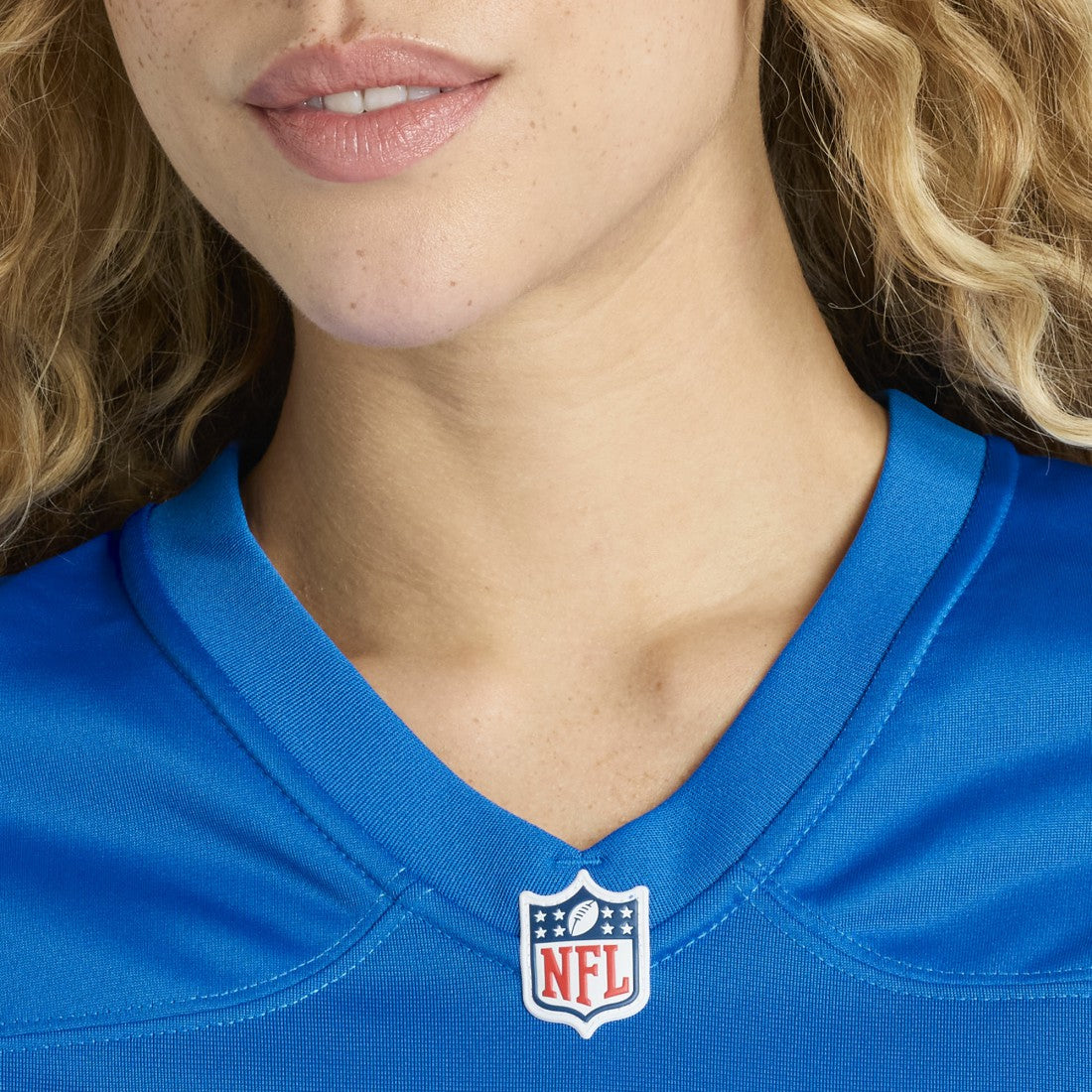 Amon-Ra St. Brown Detroit Lions Women's Team Game Jersey - Blue | Nike for sale