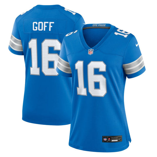 Jared Goff Detroit Lions Women's Game Jersey - Blue | Nike cheap
