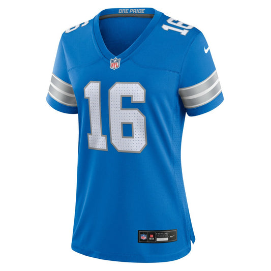 Jared Goff Detroit Lions Women's Game Jersey - Blue | Nike cheap