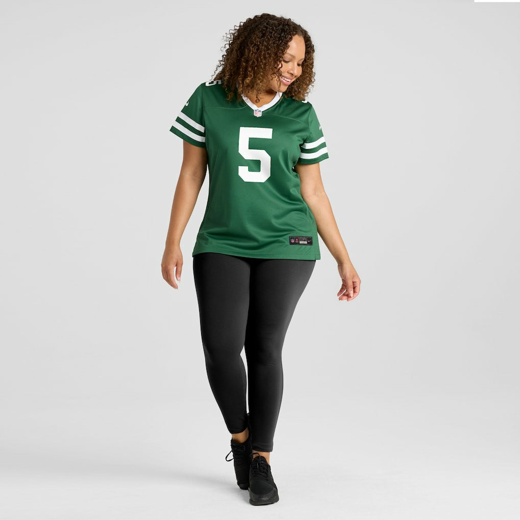 Garrett Wilson New York Jets Women's Game Jersey - Legacy Green | Nike outlet