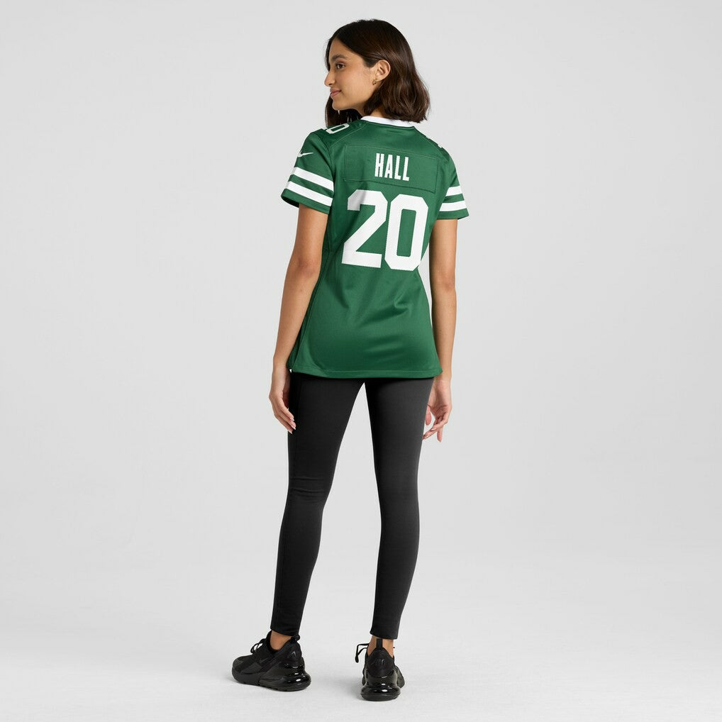 Breece Hall New York Jets Women's Game Jersey - Legacy Green | Nike for sale