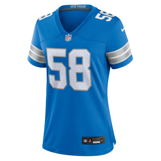 Penei Sewell Detroit Lions Women's Game Jersey - Blue | Nike outlet