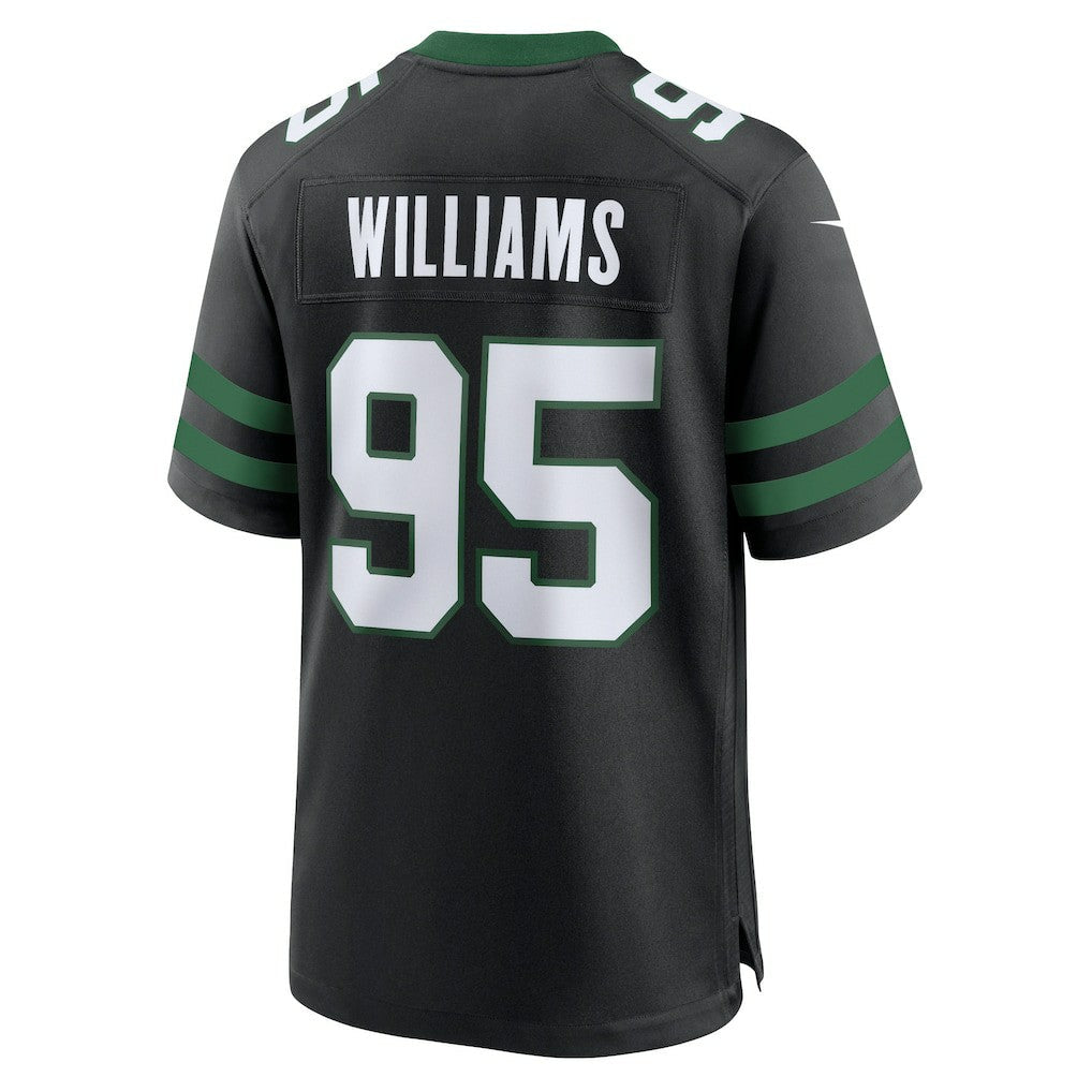 Quinnen Williams New York Jets Alternate Game Jersey - Legacy Black | Nike for sale