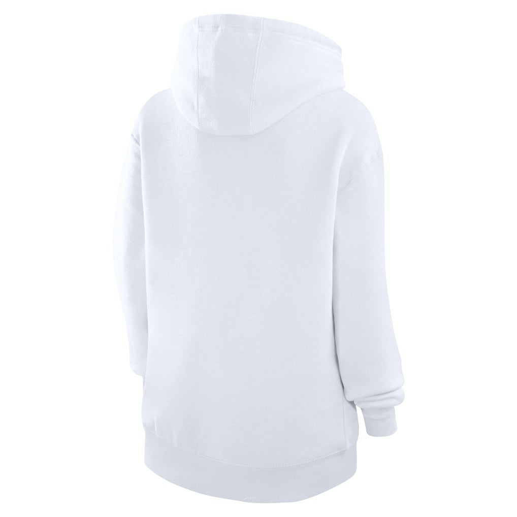 Kansas City Chiefs G-III 4Her by Carl Banks Women's Heart Graphic Fleece Pullover Hoodie - White discount