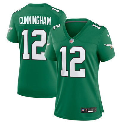 Randall Cunningham Philadelphia Eagles Women's Alternate Game Jersey - Kelly Green | Nike online