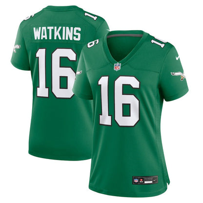 Quez Watkins Philadelphia Eagles Women's Alternate Game Jersey - Kelly Green | Nike cheap