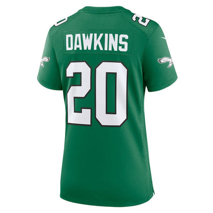 Brian Dawkins Philadelphia Eagles Women's Alternate Game Jersey - Kelly Green | Nike online