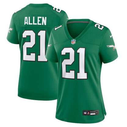 Eric Allen Philadelphia Eagles Women's Alternate Game Jersey - Kelly Green | Nike for sale