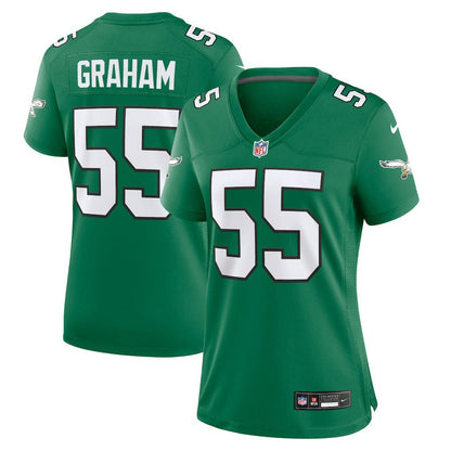 Brandon Graham Philadelphia Eagles Women's Alternate Game Jersey - Kelly Green | Nike for sale