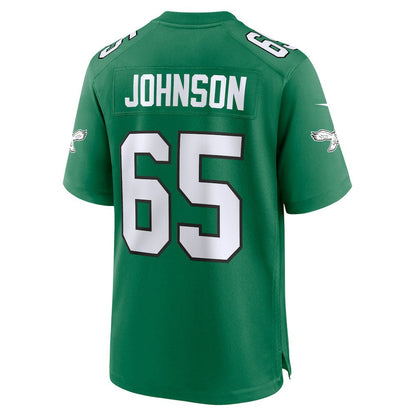 Lane Johnson Philadelphia Eagles Alternate Game Jersey - Kelly Green | Nike discount