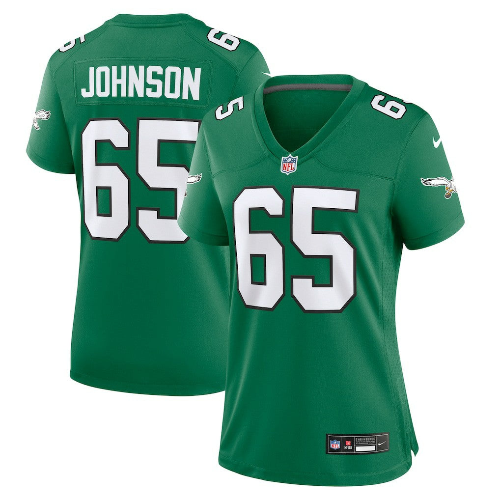Lane Johnson Philadelphia Eagles Women's Alternate Game Jersey - Kelly Green | Nike outlet