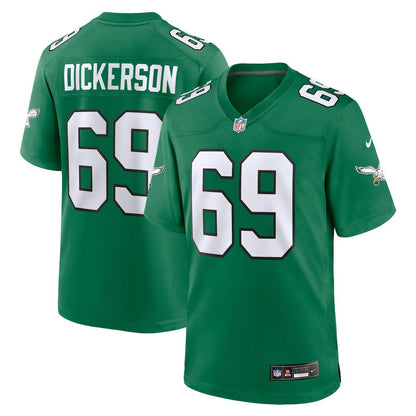 Landon Dickerson Philadelphia Eagles Alternate Game Jersey - Kelly Green | Nike online