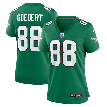 Dallas Goedert Philadelphia Eagles Women's Alternate Game Jersey - Kelly Green | Nike on sale