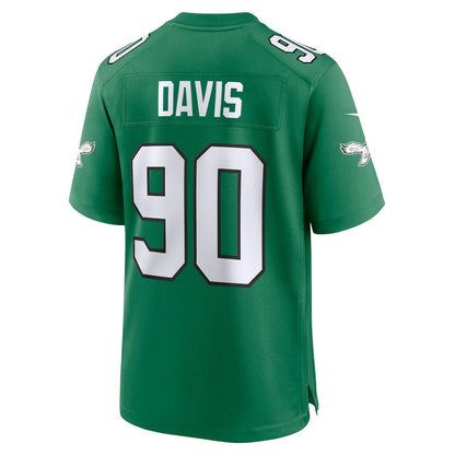 Jordan Davis Philadelphia Eagles Alternate Game Jersey - Kelly Green | Nike on sale