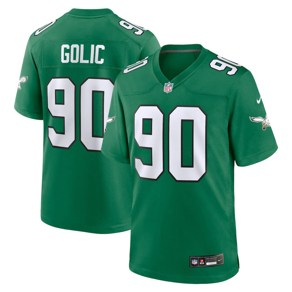 Mike Golic Philadelphia Eagles Retired Player Alternate Game Jersey - Kelly Green | Nike discount