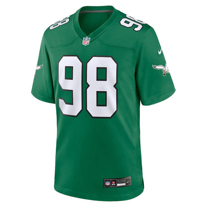 Jalen Carter Philadelphia Eagles Alternate Game Jersey - Kelly Green | Nike cheap