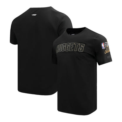 Denver Nuggets Pro Standard Unisex 2023 NBA Finals Champions T-Shirt sale - Black outlet