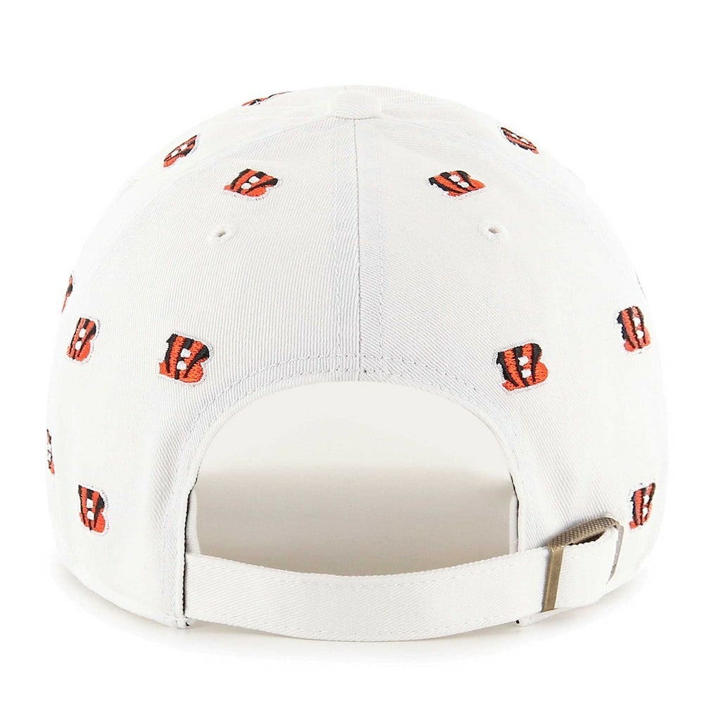 Cincinnati Bengals '47 Confetti Clean Up Adjustable Hat - White for sale