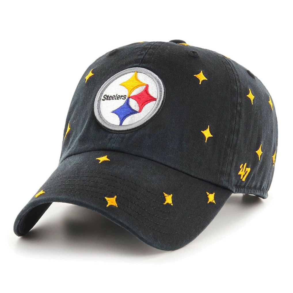 Pittsburgh Steelers '47 Confetti Clean Up Adjustable Hat - Black online