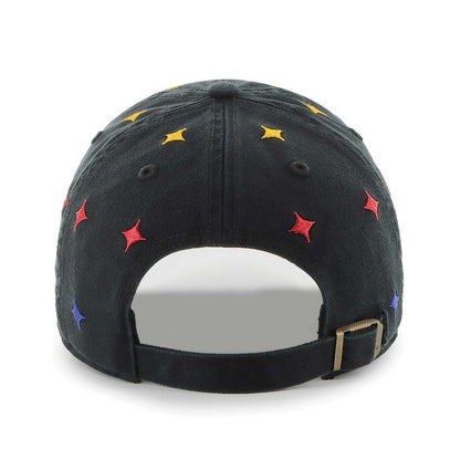 Pittsburgh Steelers '47 Confetti Clean Up Adjustable Hat - Black for sale