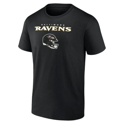 Lamar Jackson Baltimore Ravens Team Wordmark Name & Number T-Shirt - Black outlet