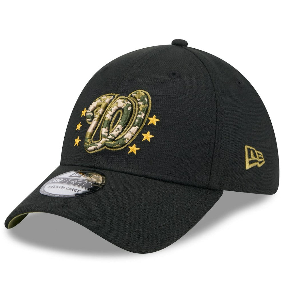 Washington Nationals 2024 Armed Forces Day 39THIRTY Flex Hat - Black | New Era