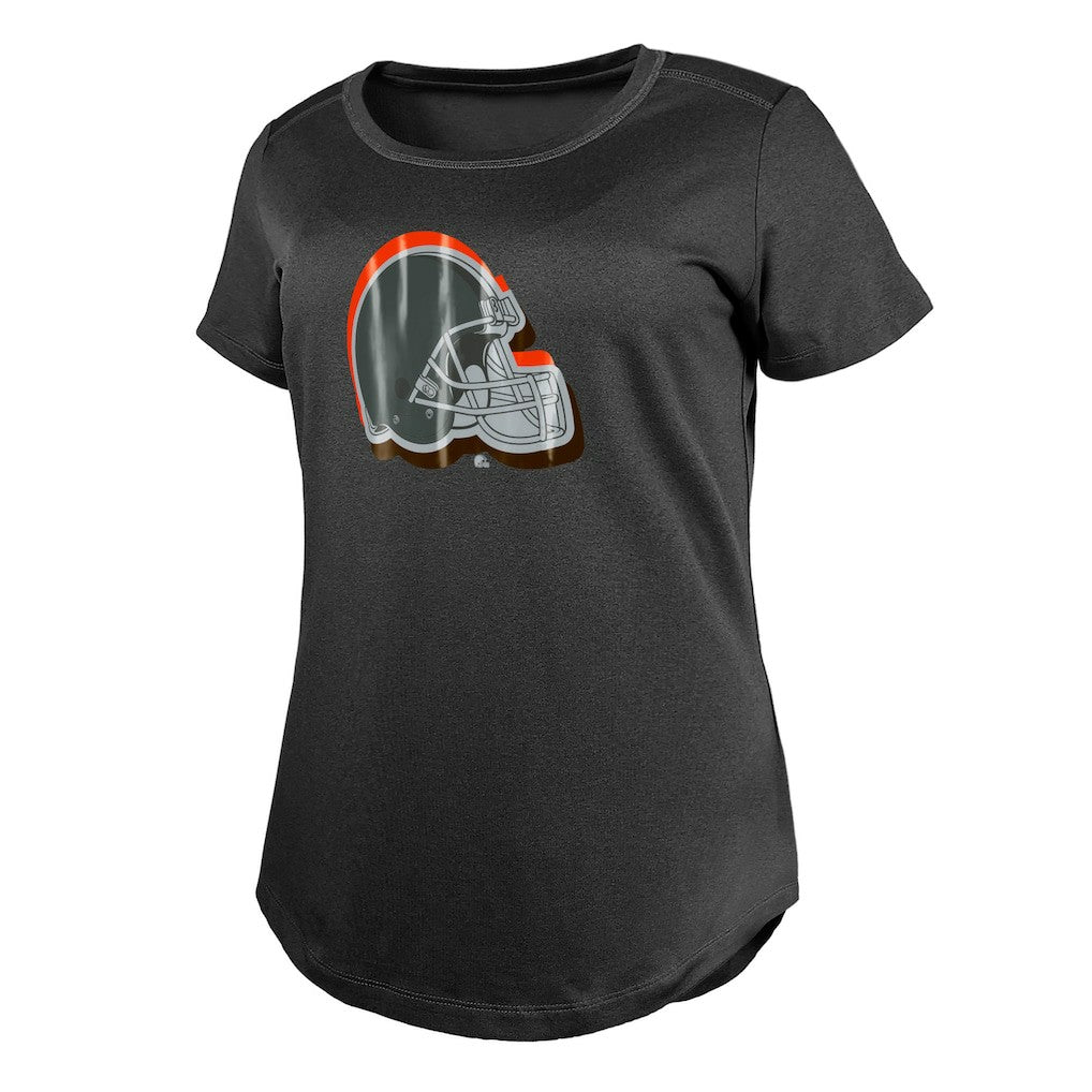 Cleveland Browns New Era Women's 2024 NFL Draft T-Shirt - Charcoal discount