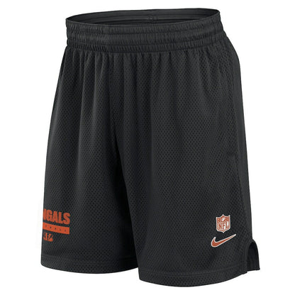 Cincinnati Bengals 2024 Sideline Performance Mesh Shorts - Black | Nike for sale
