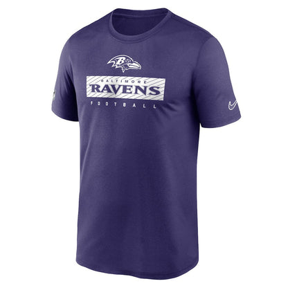Baltimore Ravens Sideline Legend Performance T-Shirt - Purple | Nike on sale