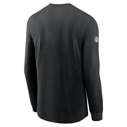 Baltimore Ravens Sideline Dri-FIT Long Sleeve T-Shirt - Black | Nike sale