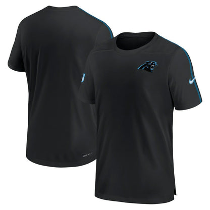 Carolina Panthers 2024 Sideline Coach UV Performance T-Shirt - Black | Nike discount