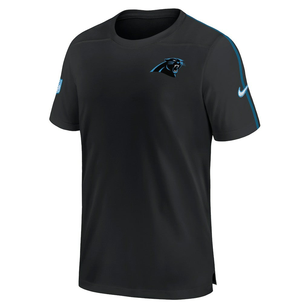 Carolina Panthers 2024 Sideline Coach UV Performance T-Shirt - Black | Nike discount