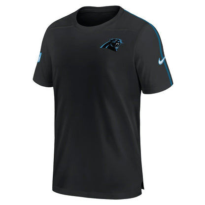 Carolina Panthers 2024 Sideline Coach UV Performance T-Shirt - Black | Nike discount