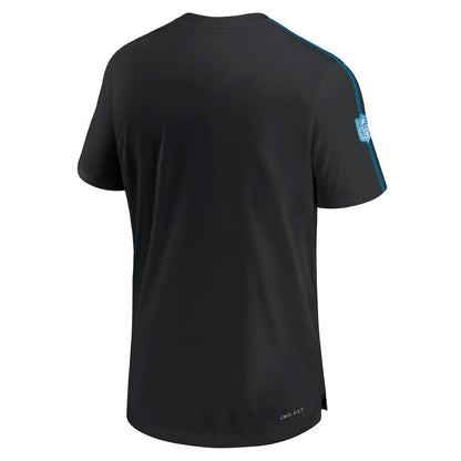 Carolina Panthers 2024 Sideline Coach UV Performance T-Shirt - Black | Nike discount
