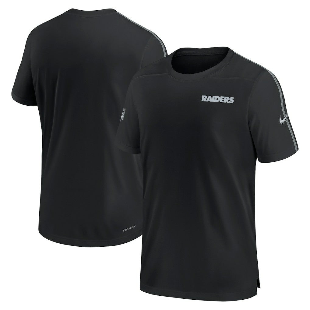 Las Vegas Raiders 2024 Sideline Coach UV Performance T-Shirt - Black | Nike discount