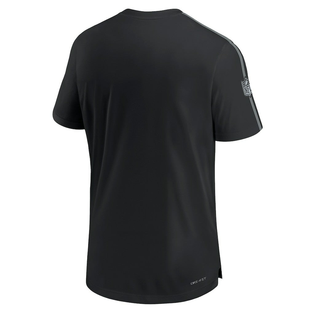 Las Vegas Raiders 2024 Sideline Coach UV Performance T-Shirt - Black | Nike discount