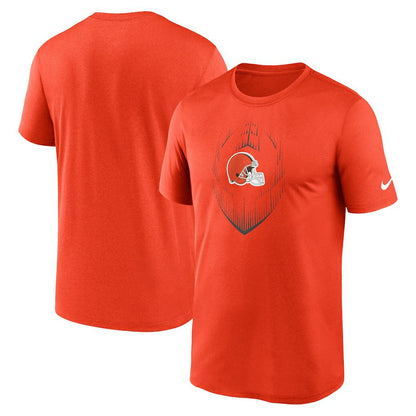 Cleveland Browns Primetime Legend Icon Performance T-Shirt - Orange | Nike on sale