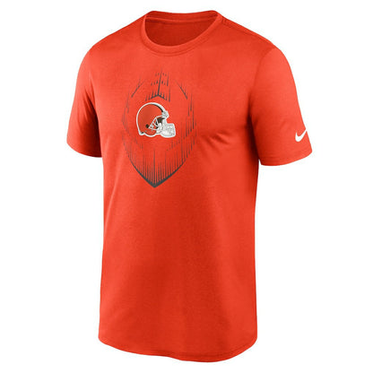 Cleveland Browns Primetime Legend Icon Performance T-Shirt - Orange | Nike on sale