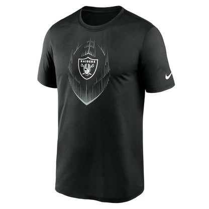 Las Vegas Raiders Primetime Legend Icon Performance T-Shirt - Black | Nike for sale