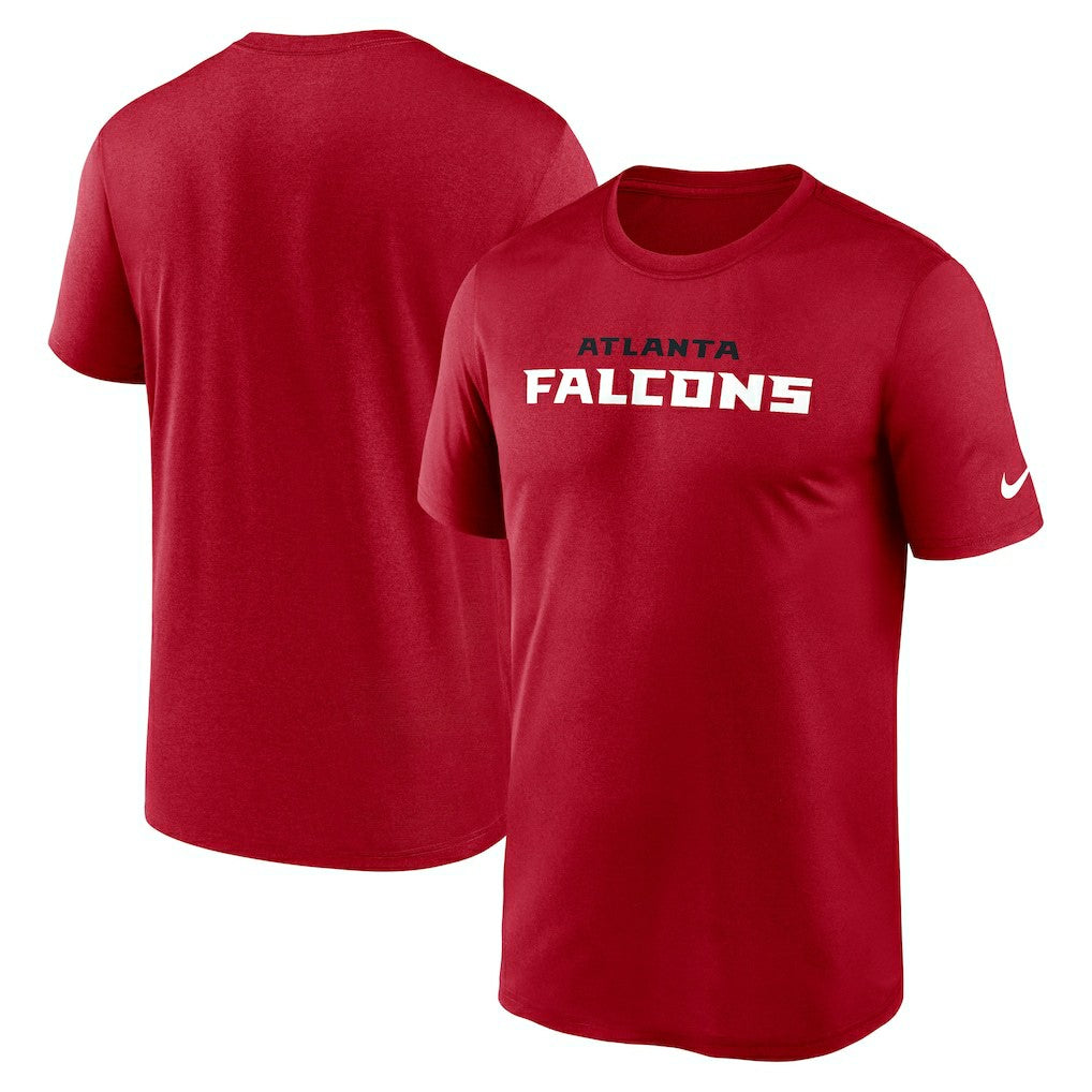 Atlanta Falcons Primetime Legend Wordmark Performance T-Shirt - Red | Nike discount