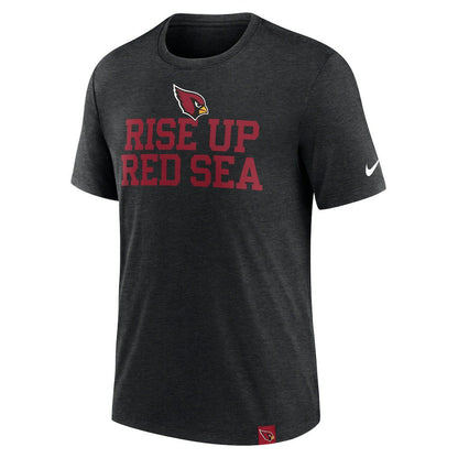 Arizona Cardinals Blitz Tri-Blend T-Shirt - Heather Black | Nike sale
